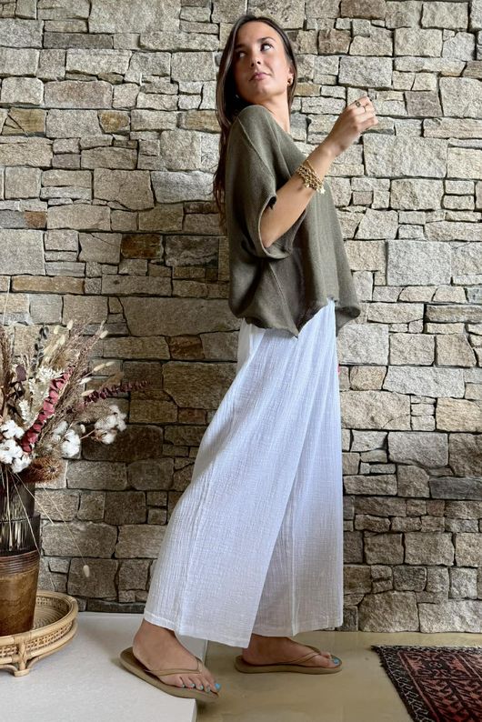 Conrad Box Cotton Knit Mud